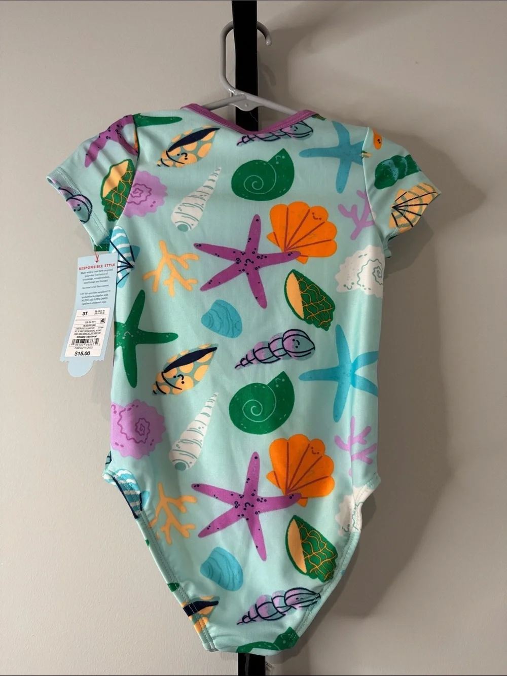 Cat & Jack Bundle of 3 Toddler Girls Swimsuits Size 3T New NWT